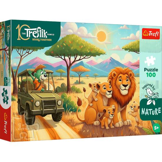 Puzzle Trefl Leão XXL de 100 Peças