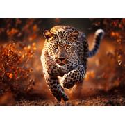 Puzzle Trefl Leopardo Selvagem de 1000 Peças