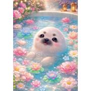 Puzzle Trefl Foca Adorável de 500 Peças