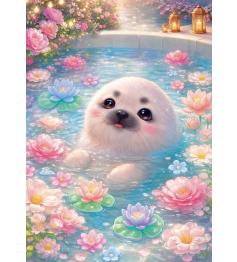 Puzzle Trefl Foca Adorável de 500 Peças