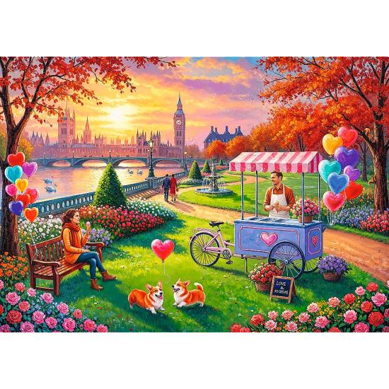 Puzzle Trefl Londres Romântica 500 Peças