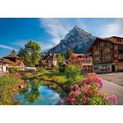 Puzzle Trefl The Alps in Summer de 2000 Pieces