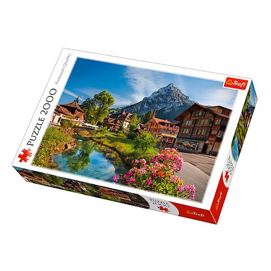 Puzzle Trefl The Alps in Summer de 2000 Pieces