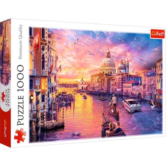 Puzzle Trefl Os encantos de Veneza 1000 Peças