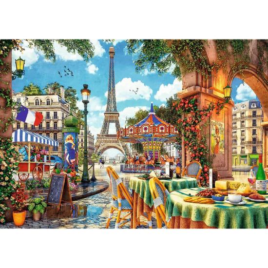 Puzzle Trefl Manhã Parisiense de 1000 Peças