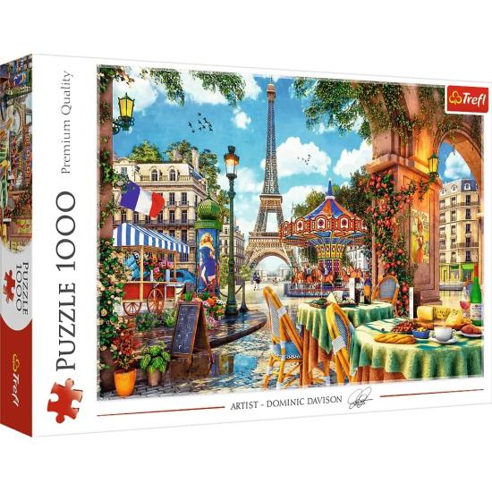 Puzzle Trefl Manhã Parisiense de 1000 Peças
