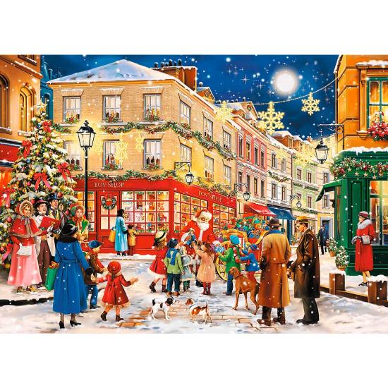 Puzzle Trefl Madeira Rua Natal 1.000 peças