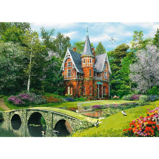 Puzzle Trefl  Madeira Casa Vitoriana de 1000 peças