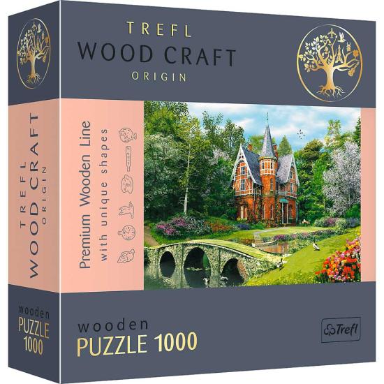 Puzzle Trefl  Madeira Casa Vitoriana de 1000 peças
