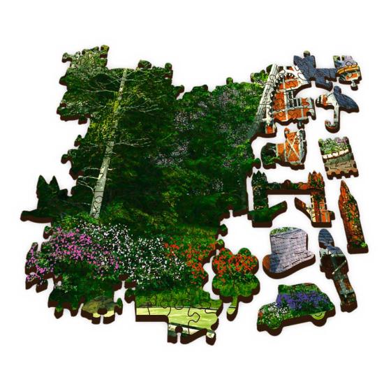 Puzzle Trefl  Madeira Casa Vitoriana de 1000 peças