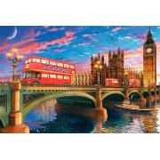 Puzzle Trefl Madeira Palácio de Westminster, Londres de 500 peç