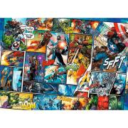 Puzzle Trefl Madeira Universo Marvel de 1000 peças