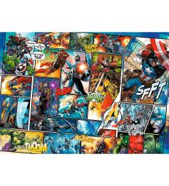 Puzzle Trefl Madeira Universo Marvel de 1000 peças