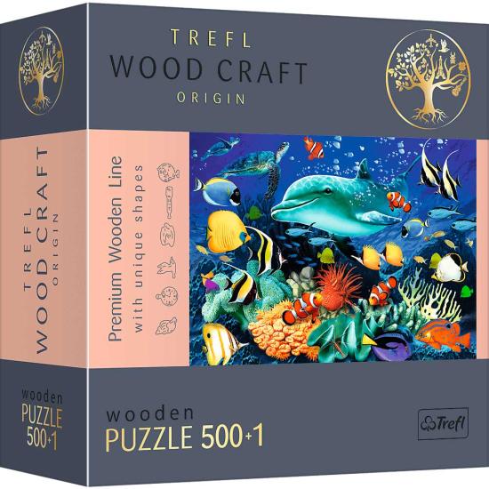 Puzzle Trefl Madeira a Vida Marinha de 500 peças