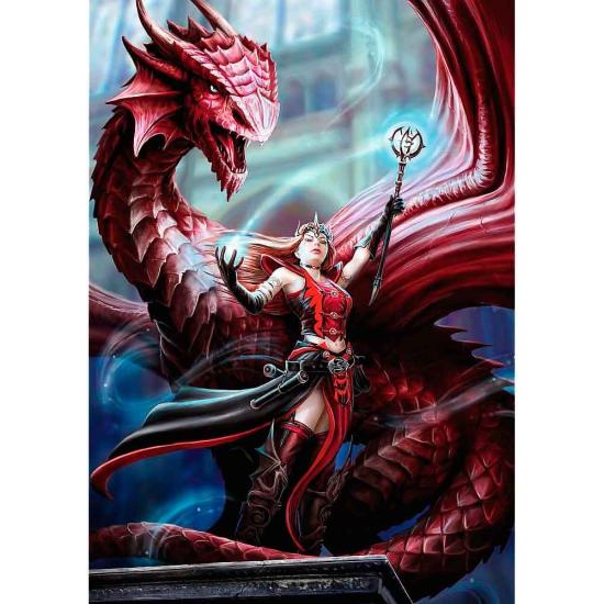 Puzzle Trefl Mago Escarlate 1000 Peças