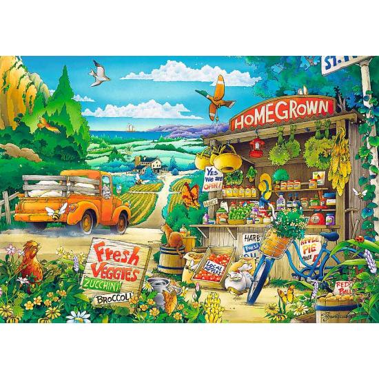 Puzzle Trefl Manhã do Campo de 500 peças