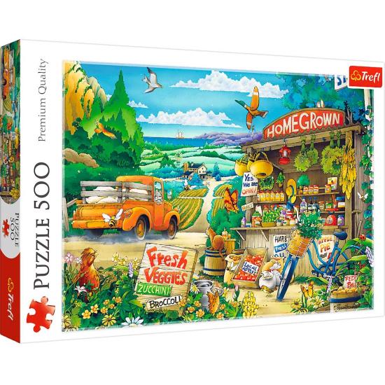 Puzzle Trefl Manhã do Campo de 500 peças