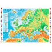 Puzzle Trefl  Mapa Físico da Europa de 1000 Peças