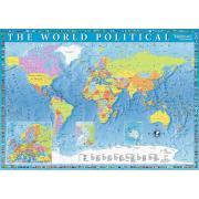 Puzzle Trefl  Mapa Político do Mundo de 2000 Peças