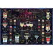 Puzzle Trefl Menu de Coquetéis de 500 Peças