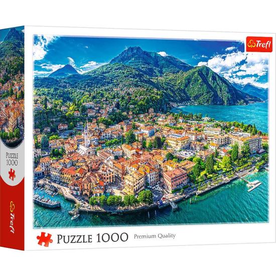 Puzzle Trefl Menaggio, No Lago Como, Itália 1000 Peças