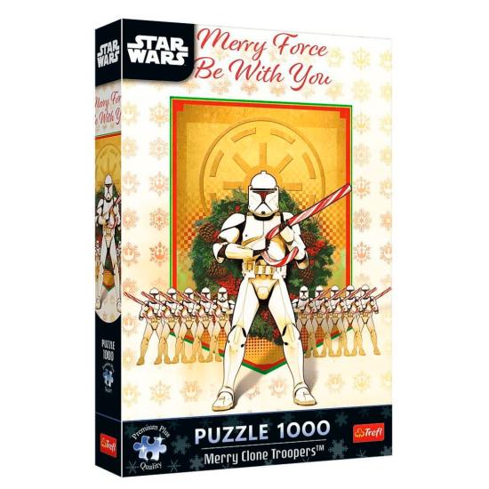 Puzzle Trefl Merry Clone Troopers de 1000 Peças