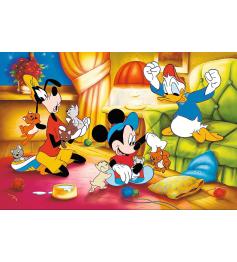 Puzzle Trefl Mickey Mouse E Seus Amigos de 600 Peças