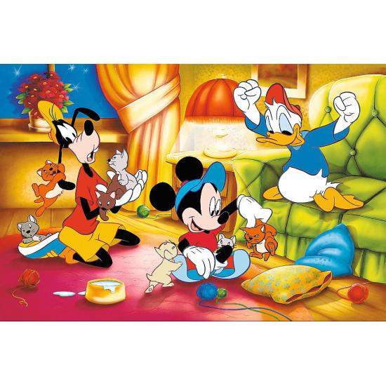 Puzzle Trefl Mickey Mouse E Seus Amigos de 600 Peças