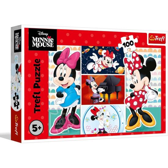 Puzzle Trefl Minnie Divertida XXL de 100 Peças