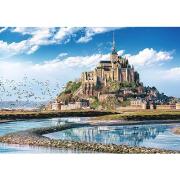 Puzzle Trefl Mont Saint-Michel, França de 1000 Peças