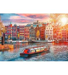 Puzzle Trefl  Amsterdão, Países Baixos de 500 Peças