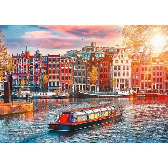 Puzzle Trefl  Amsterdão, Países Baixos de 500 Peças Puzzle Trefl  Amsterdão, Países Baixos de 500 Peças