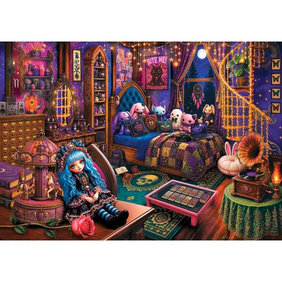 Puzzle Trefl Boneca Gótica de 1000 Peças