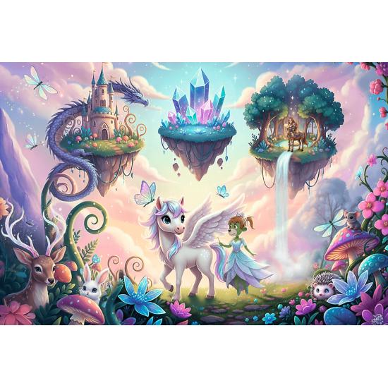 Puzzle Trefl Mundos Mágicos XXL de 100 Peças