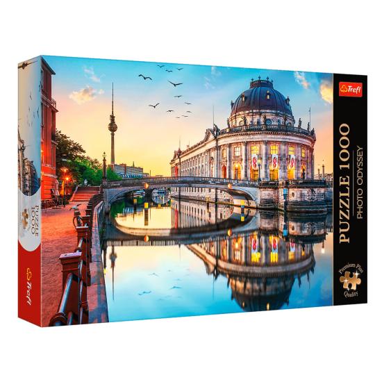 Puzzle Trefl Museu Bode Em Berlim, Alemanha de 1000 Peças