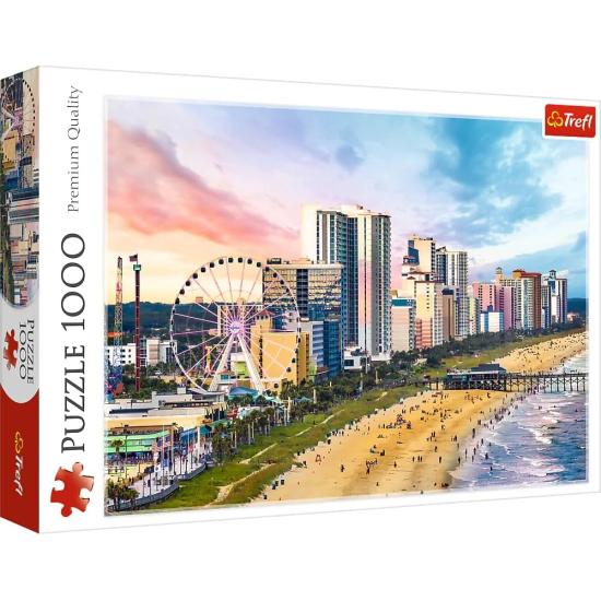 Puzzle Trefl Myrtle Beach, Carolina do Sul de 1000 Peças Puzzle Trefl Myrtle Beach, Carolina do Sul de 1000 Peças