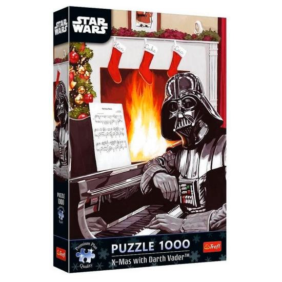 Puzzle Trefl Natal Com Darth Vader de 1000 Peças
