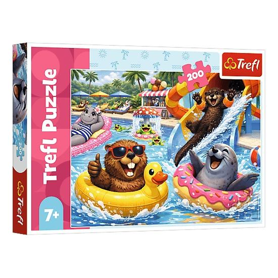 Puzzle Trefl Negócios De Castores XXL de 200 Peças