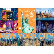Puzzle Trefl Neon New York City 1000 peças