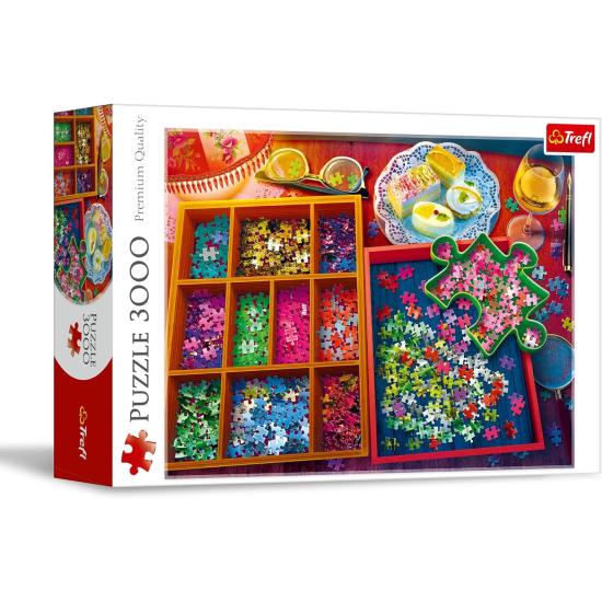 Puzzle Trefl Noite com Quebra-cabeças de 3000 Peças