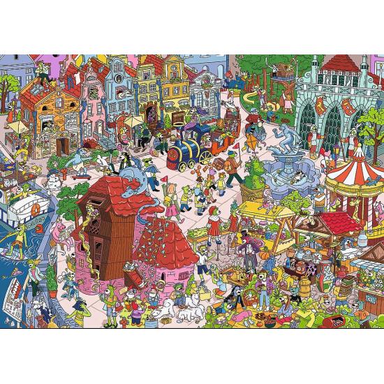 Puzzle Trefl Itens Perdidos: Gdansk, Polônia de 500 Peças