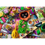 Puzzle Trefl Arrumando o Jardim 1000 Peças