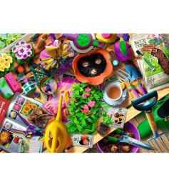 Puzzle Trefl Arrumando o Jardim 1000 Peças