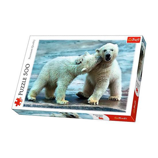 Puzzle Trefl Ursos Polares de 500 Peças