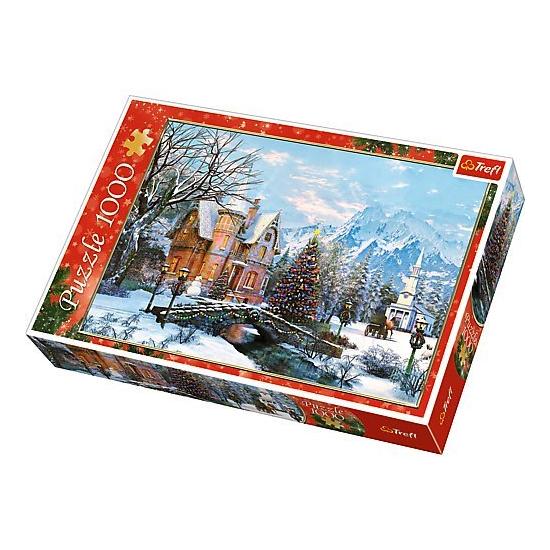 Puzzle Trefl Paisagem de Inverno de 1000 Peças Puzzle Trefl Paisagem de Inverno de 1000 Peças