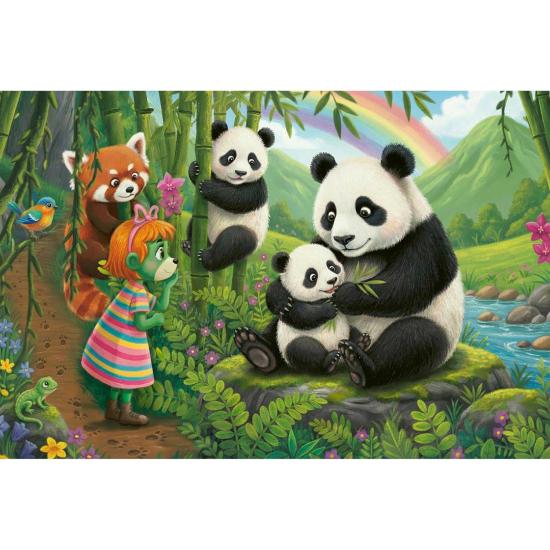 Puzzle Trefl Pandas XXL de 100 Peças