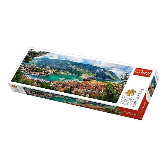 Puzzle Trefl Panorama Kotor, Montenegro de 500 Pzs