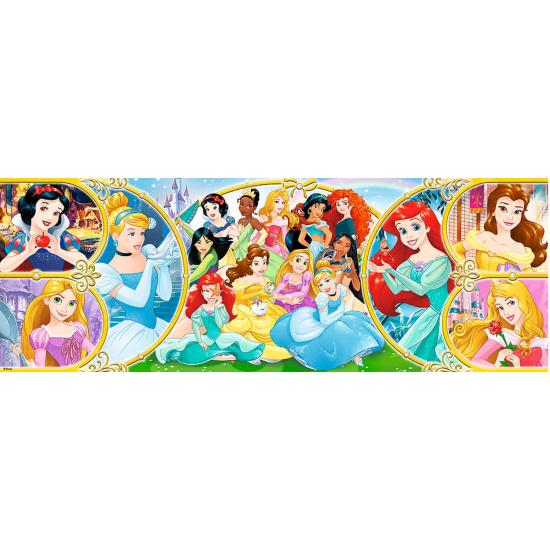 Puzzle Trefl Panorama World of Disney Princesas de 500 Pzs
