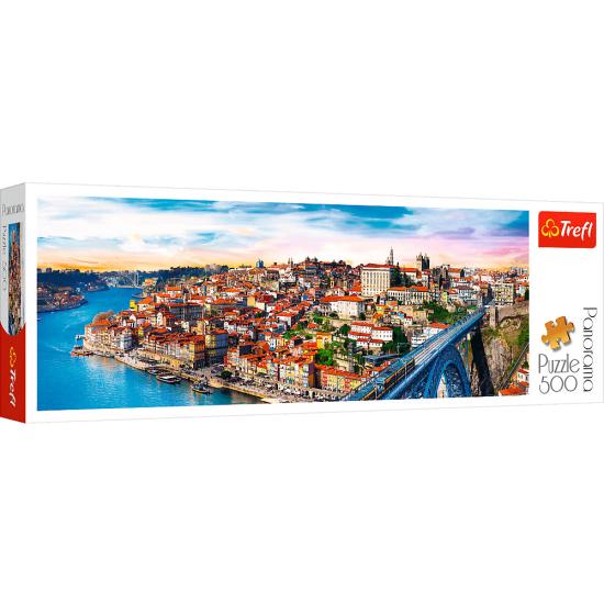Puzzle Trefl Panorama Porto, Portugal de 500 Pzs