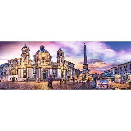 Puzzle Trefl Panorama Piazza Navona, Roma de 500 Pzs Puzzle Trefl Panorama Piazza Navona, Roma de 500 Pzs